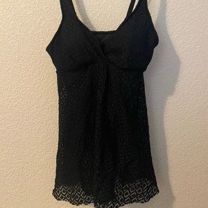 One piece bathing suit